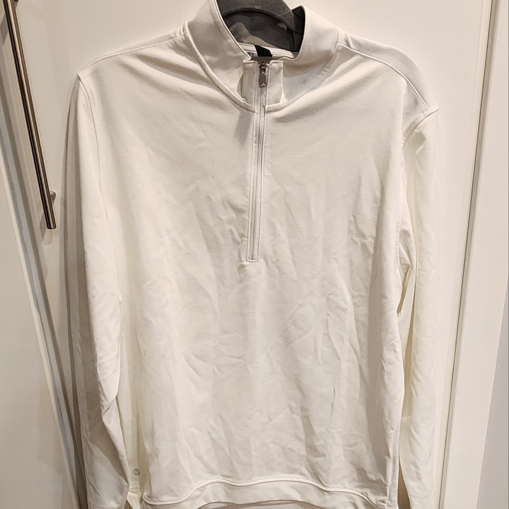 ADIDAS Elevated 1/4 Zip Golf Sweatshirt. Size M NWT